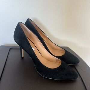 I.N.C. International Concepts Black Suede Zitah Pumps